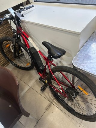 Bicicleta Eléctrica Roja