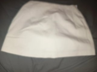 Falda pantalón Stradivarius beige