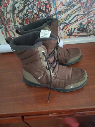 Botas de nieve Quechua Marrón/Gris