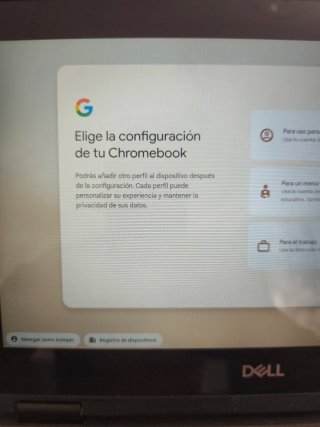 Dell Chromebook 2 en 1 Negro/Gris