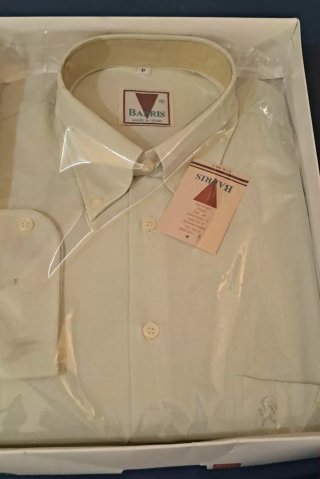 Camisa BARIS S manga larga hombre verde