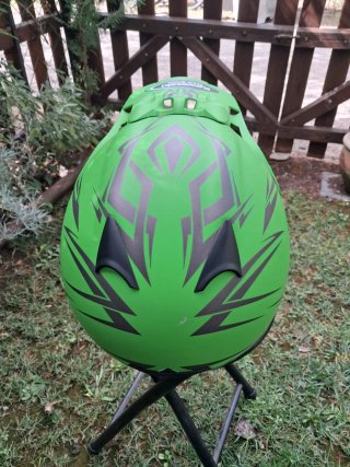 Casco Enduro Kawasaki K-MX Verde talla L