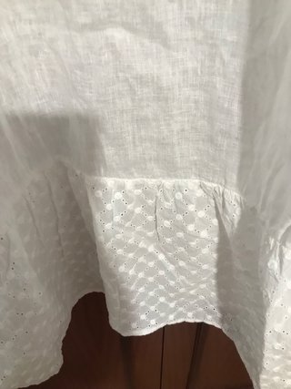 Vestido blanco de firma italiana estilo ibicenco