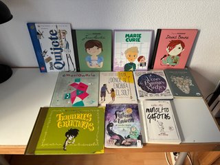 Lote 11 libros infantiles y juveniles ilustrados –