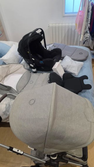 Conjunto Bugaboo: Carro + Maxi-Cosi