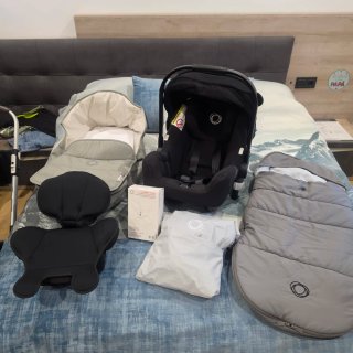 Conjunto Bugaboo: Carro + Maxi-Cosi