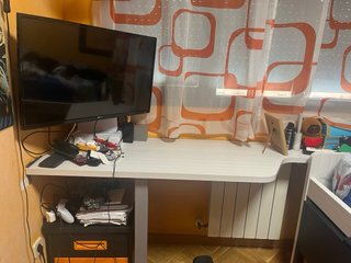 Habitación juvenil completa naranja