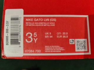 Nike Gato -originales nuevas-talla 35,5- ticket