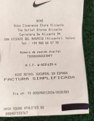 Nike Gato -originales nuevas-talla 35,5- ticket