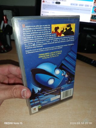 El Gigante de Hierro VHS