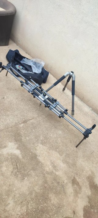 Trípode de pesca plegable
