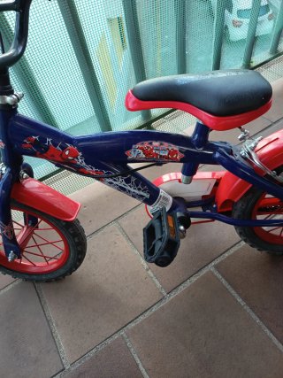 Bicicleta infantil Spiderman 12