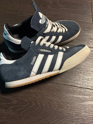 Adidas Samba Azul y Blanco