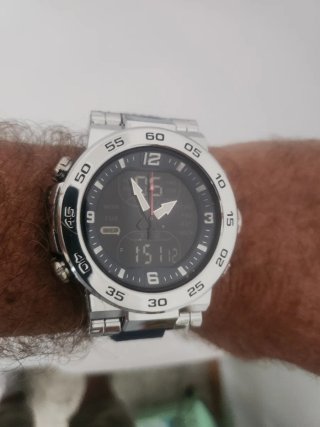 Orologio da uomo analogico/digitale
