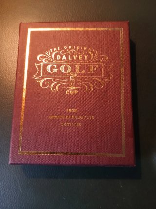 Dalvey Golf Cup petaca con vaso