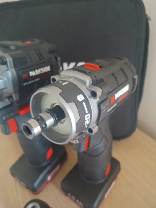 Pack Taladro Atornillador Parkside 12V