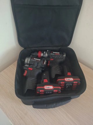 Pack Taladro Atornillador Parkside 12V