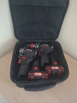 Pack Taladro Atornillador Parkside 12V