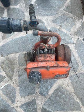Moto bomba agua antigua PIVA