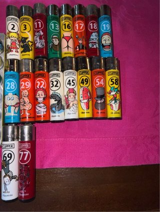 Accendini Clipper - Lotto misto