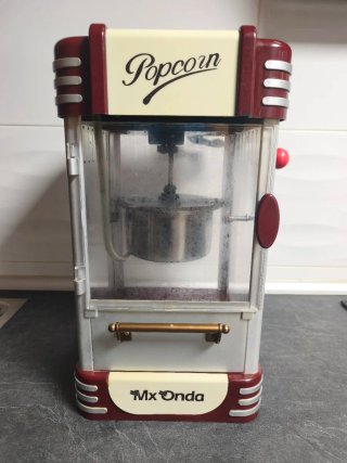 Máquina de palomitas estilo retro MxOnda