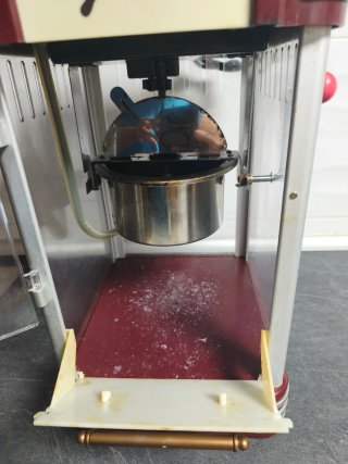 Máquina de palomitas estilo retro MxOnda