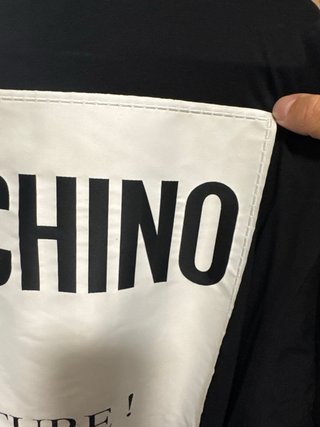 Camiseta Moschino Couture Milano Negra