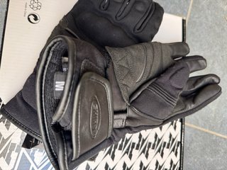 Guantes Moto Shiro Hombre Negros