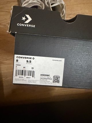 Converse grises altas