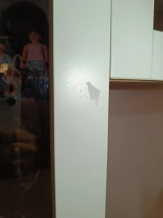 Mueble Vitrina Ikea Madera y Cristal