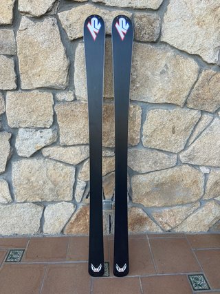 Esquís K2 Apache Xplorer 170cm radio de giro 16m