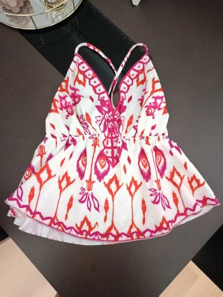 Top Shein Talla S Estampado Tirantes Regulables