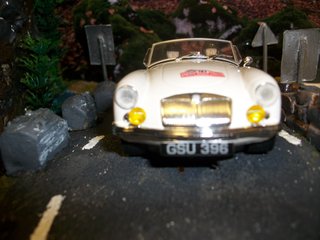 MG A  "Lund" Scalextric