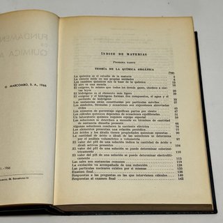 Fundamentos de Química Aplicada – Marcombo (1966)