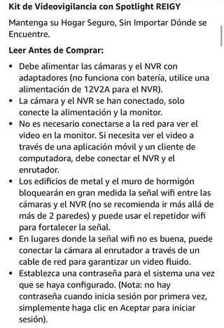 Kit Videovigilancia Seguridad - Nuevo a estrenar