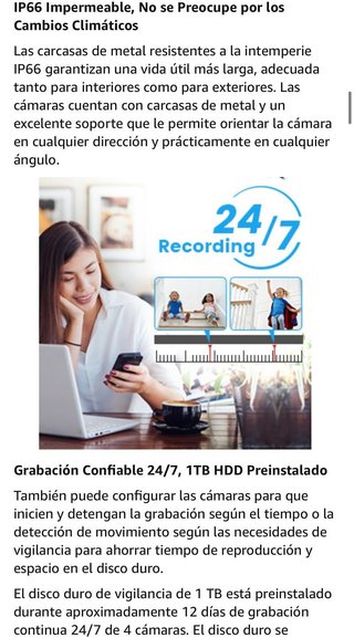 Kit Videovigilancia Seguridad - Nuevo a estrenar
