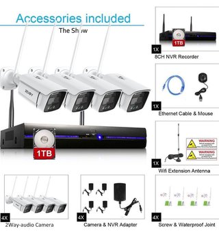 Kit Videovigilancia Seguridad - Nuevo a estrenar