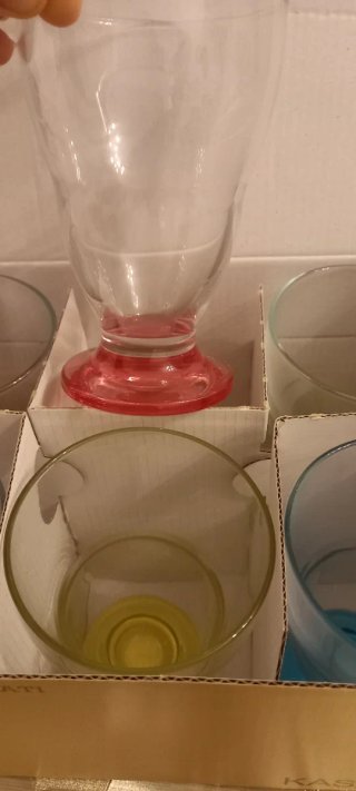 Set 6 Bicchieri Kasanova Multicolor
