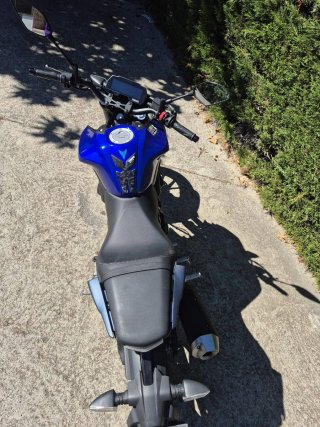 Yamaha MT 125 Azul y Negra