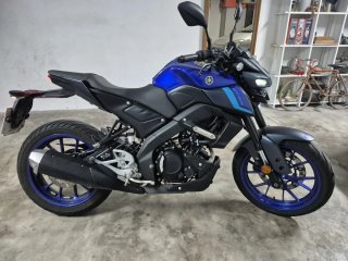 Yamaha MT 125 Azul y Negra