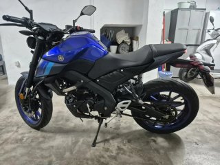 Yamaha MT 125 Azul y Negra