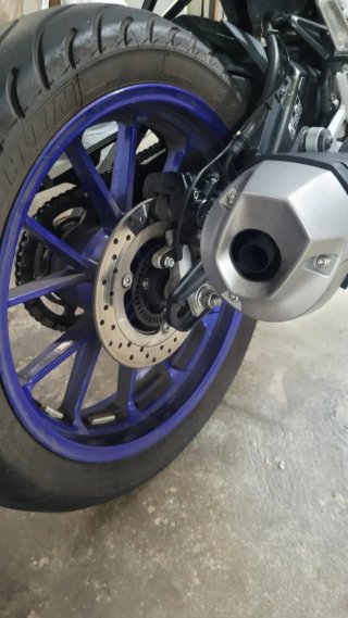 Yamaha MT 125 Azul y Negra