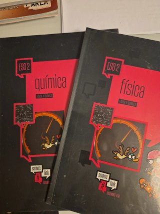 Libros de texto para 1º y 2º  ESO. Varias materias