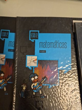 Libros de texto para 1º y 2º  ESO. Varias materias