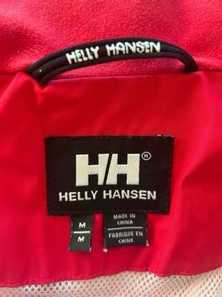 Chaqueta Helly Hansen impermeable roja. Como nueva