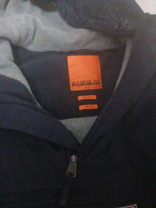 Giubbotto Napapijri XL Grigio Originale