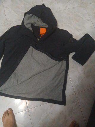 Giubbotto Napapijri XL Grigio Originale