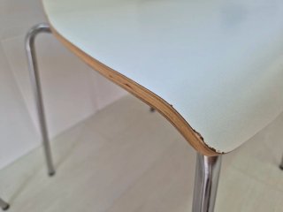 Conjunto Mesa cocina 125x75 + 2 Sillas Ikea blanco