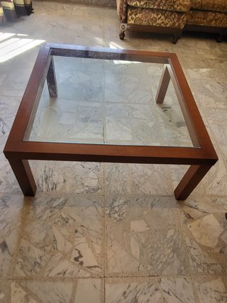 Sofá rinconera y mesa de centro