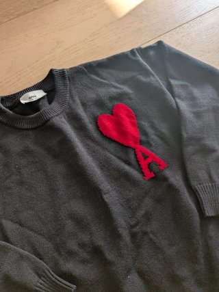 Jersey AMI Paris Corazón Rojo Talla M